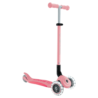 Globber Elite Deluxe Işıklı Scooter - Pastel Pembe