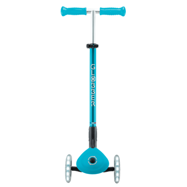 Globber Elite Deluxe Işıklı Scooter - Mavi