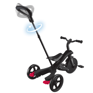 Globber Explorer 4in1 Trike Bisiklet - Siyah