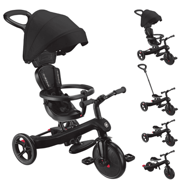 Globber Explorer 4in1 Trike Bisiklet - Siyah