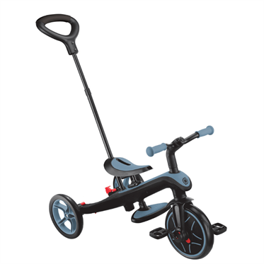 Globber Explorer 4in1 Trike Bisiklet - Kül Mavisi