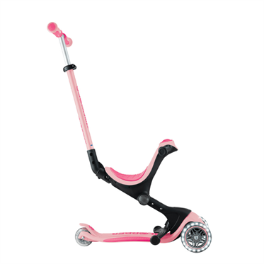 Globber Go Up Deluxe Işıklı Scooter - Pastel Pembe