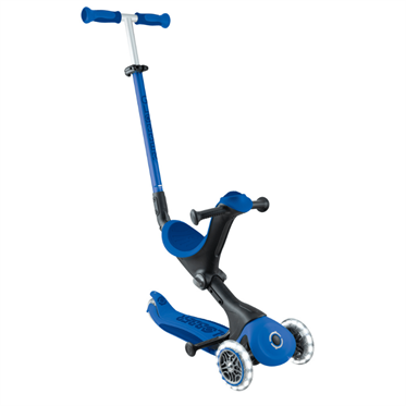 Globber Go Up Deluxe Işıklı Scooter - Lacivert
