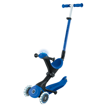 Globber Go Up Deluxe Işıklı Scooter - Lacivert