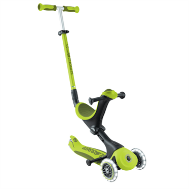 Globber Go Up Deluxe Işıklı Scooter - Yeşil