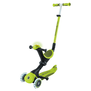 Globber Go Up Deluxe Işıklı Scooter - Yeşil
