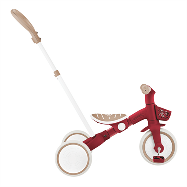 Globber Learning Trike 3in1 Plus Ecologic Bisiklet - Vintage Kırmızı