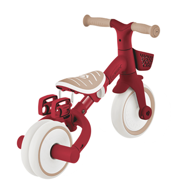Globber Learning Trike 3in1 Plus Ecologic Bisiklet - Vintage Kırmızı