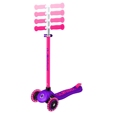 Globber Primo Plus Işıklı Scooter - Neon Pembe