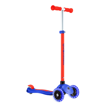 Globber Primo Plus Işıklı Scooter - Neon Mavi