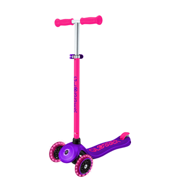 Globber Primo Plus Işıklı Scooter - Neon Pembe