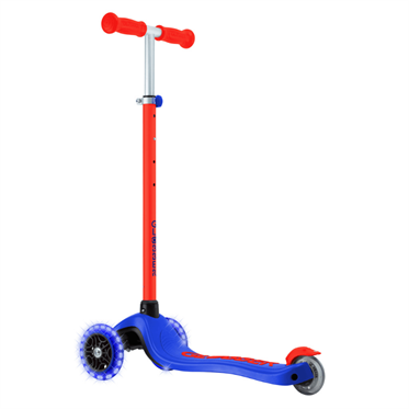 Globber Primo Plus Işıklı Scooter - Neon Mavi