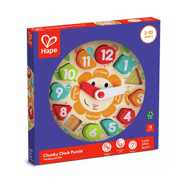 Hape Chunky Saat Yapbozu