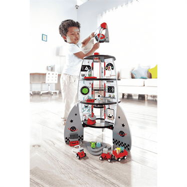 Hape 4 Katlı Ahşap Roket