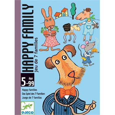 Djeco Kart Oyunları - Happy Family