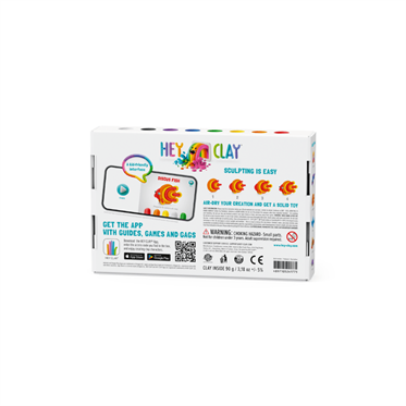 Hey Clay Yaratıcı Kil Seti - Clownfish, Discus Fish, Eel