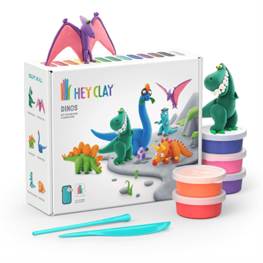 Hey Clay Yaratıcı Kil Seti - Dinos