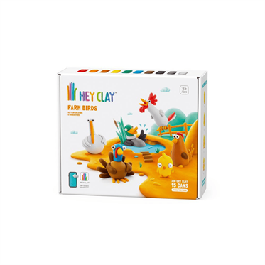Hey Clay Yaratıcı Kil Seti - Kümes Hayvanları