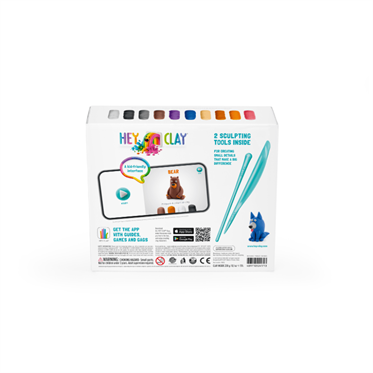 Hey Clay Yaratıcı Kil Seti - Forest Animals