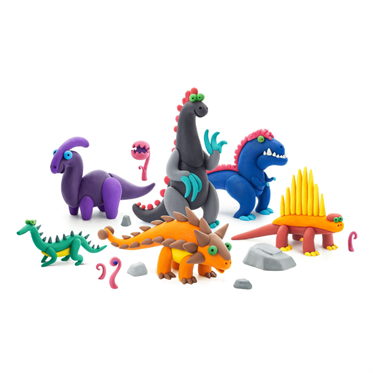 Hey Clay Yaratıcı Kil Seti - Mega Dinos
