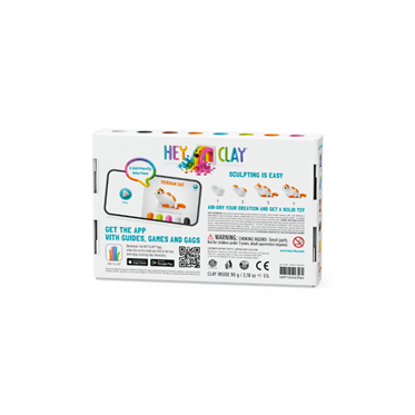 Hey Clay Yaratıcı Kil Seti - Persian cal, Mouse, Chihuahua