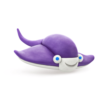 Hey Clay Yaratıcı Kil Seti - Shark, Octopus, Stingray