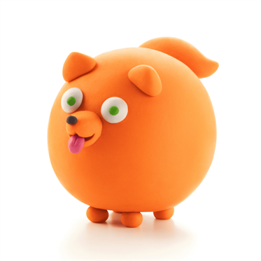 Hey Clay Yaratıcı Kil Seti - Spitz, Shiba Inu, Pug