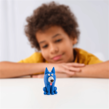 Hey Clay Yaratıcı Kil Seti - Wolf, Fox, Squirrel