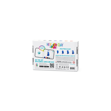 Hey Clay Yaratıcı Kil Seti - Wolf, Fox, Squirrel