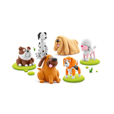Hey Clay Yaratıcı Kil Seti - Dog Buddies