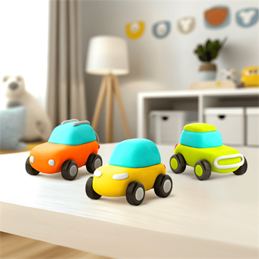 Hey Clay Yaratıcı Kil Seti - Eco Cars