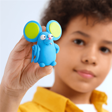 Hey Clay Yaratıcı Kil Seti - Fluffy Pets