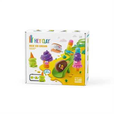 Hey Clay Yaratıcı Kil Seti - Nice Ice Cream