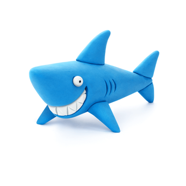 Hey Clay Yaratıcı Kil Seti - Shark