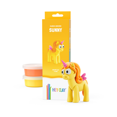 Hey Clay Yaratıcı Kil Seti - Sunny