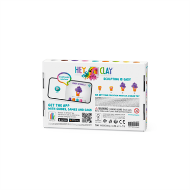 Hey Clay Yaratıcı Kil Seti - Windy Sprinkle, Warm Ice, Choco Pop