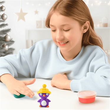 Hey Clay Yaratıcı Kil Seti - Winter Holidays