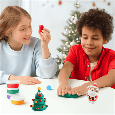 Hey Clay Yaratıcı Kil Seti - Winter Holidays