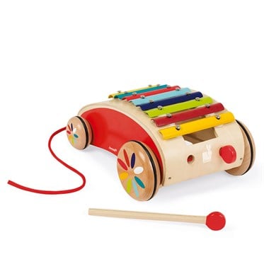 Janod Ahşap Çek Çek ve Ksilofon