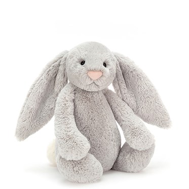 Jellycat Bashful Gri Tavşan Büyük Boy 36 cm
