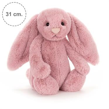 Jellycat Bashful Koyu Pembe Tavşan Orta Boy 31 cm