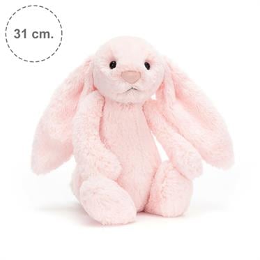 Jellycat Bashful Pembe Tavşan Orta Boy 31 cm