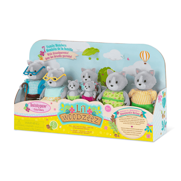 Lil Woodzeez Gri Kedi Ailesi