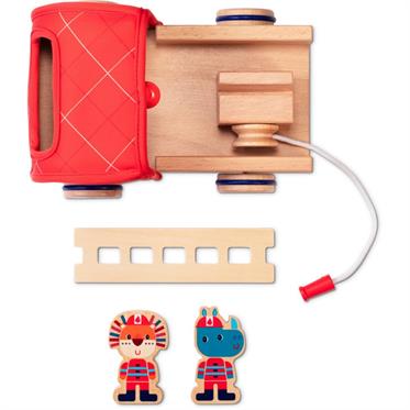 Lilliputiens Ahşap İtfaiye Aracı - Marius & Jack