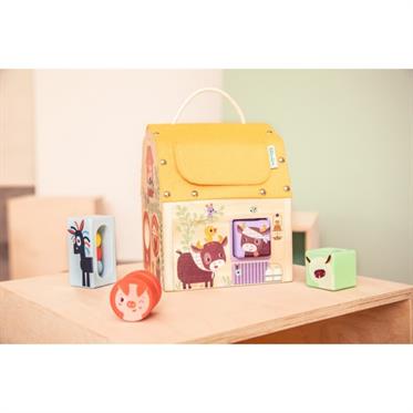 Lilliputiens Sesli Ahşap Keşif Evi