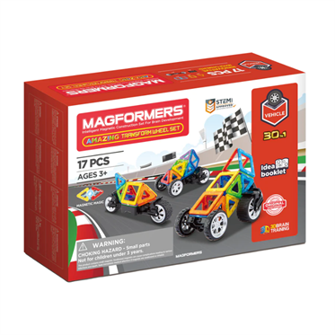 Magformers Mıknatıslı Amazing Transform Wheel Set - 17 Parça
