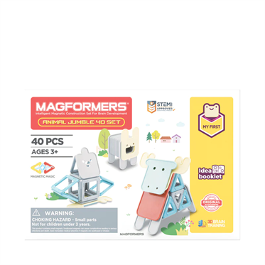 Magformers Mıknatıslı Animal Jumble Set - 40 Parça