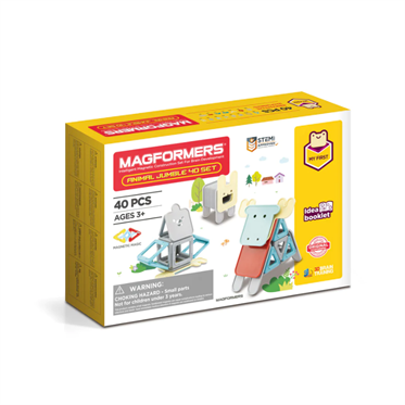 Magformers Mıknatıslı Animal Jumble Set - 40 Parça