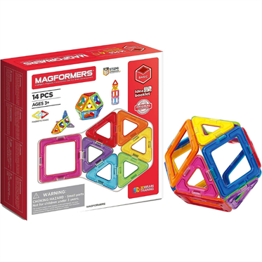 Magformers Mıknatıslı Basic Set - 14 Parça