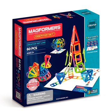 Magformers Mıknatıslı Creative Set - 60 Parça